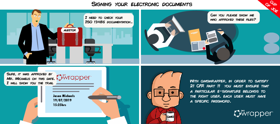 Cup of Joe: Signing your electronic documents