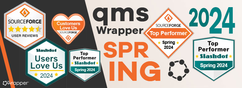qmsWrapper Wins the Spring 2024 Top Performer Award in Top Performer from SourceForge