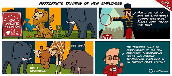 Cup of Joe: Appropriate training of new employees