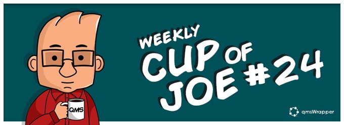 Weekly Cup of Joe #24 - Data Backup and Recovery Plan in QMS Weekly Cup of Joe #24 - Data Backup and Recovery Plan in QMS