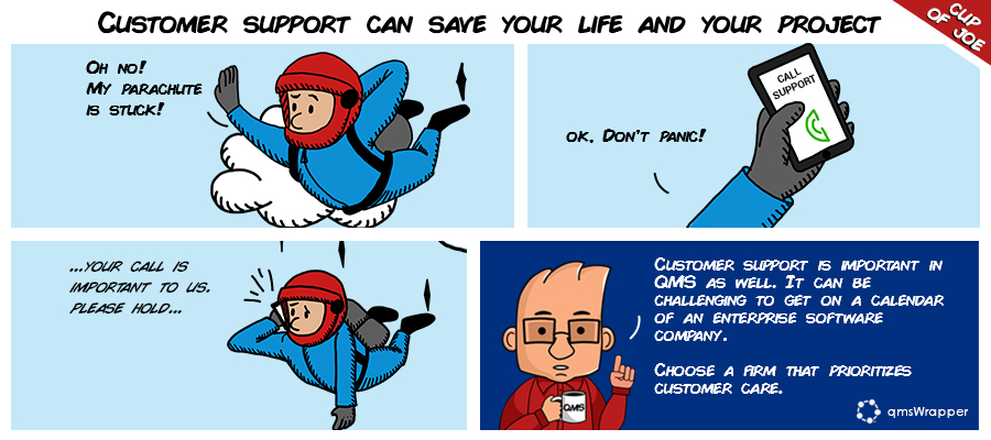 Cup of Joe: Customer support