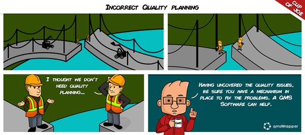 Cup of Joe: Incorrect Quality Planning