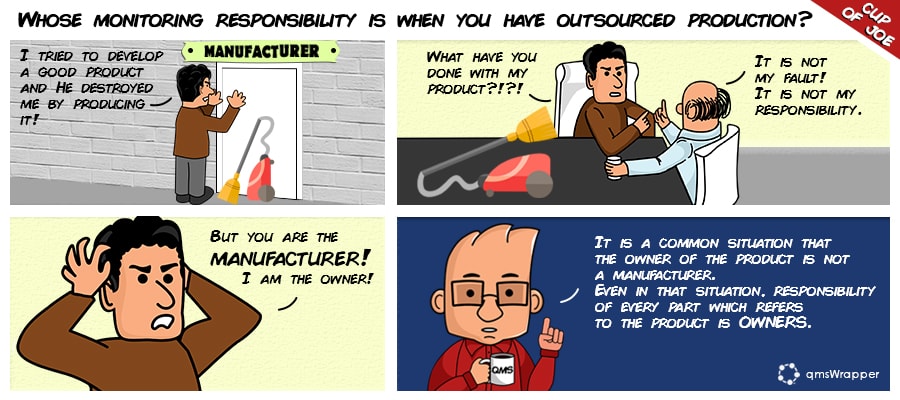 Cup of Joe: Whose monitoring responsibility is when you have outsourced production