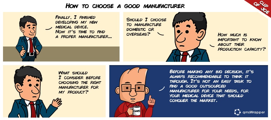 Cup of Joe: How to choose a good manufacturer?